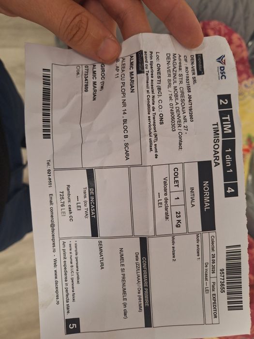 Vând set 4 scaune