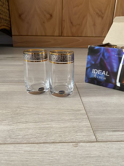 Хрустальный набор стаканов Bohemia Прага