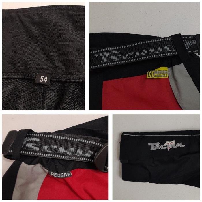 Pantaloni moto Tschul, ATV Motorcycle all season cu protecții incluse, nr. 54 sau L/XL unisex