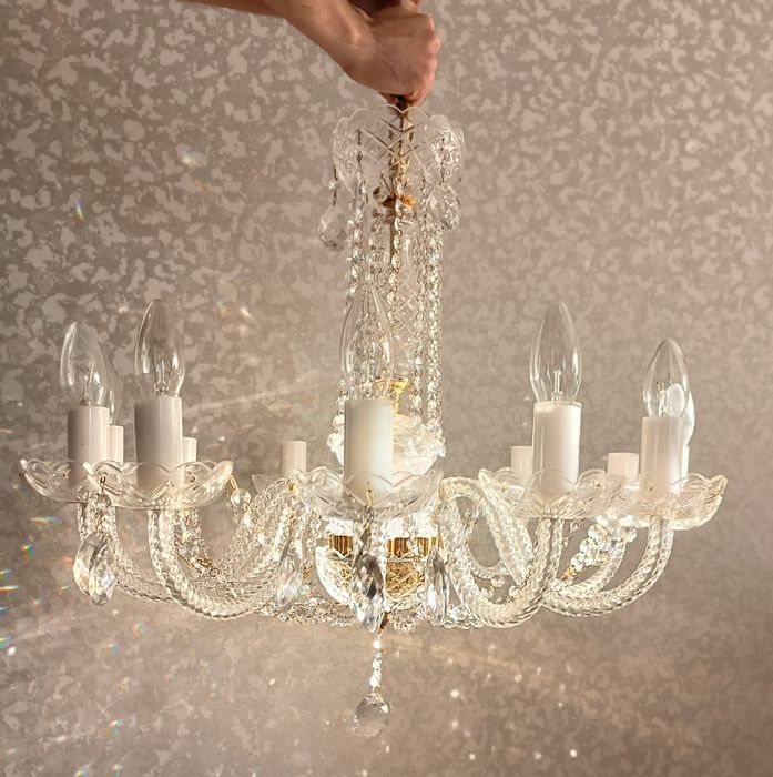 Люстра Чехия хрусталь