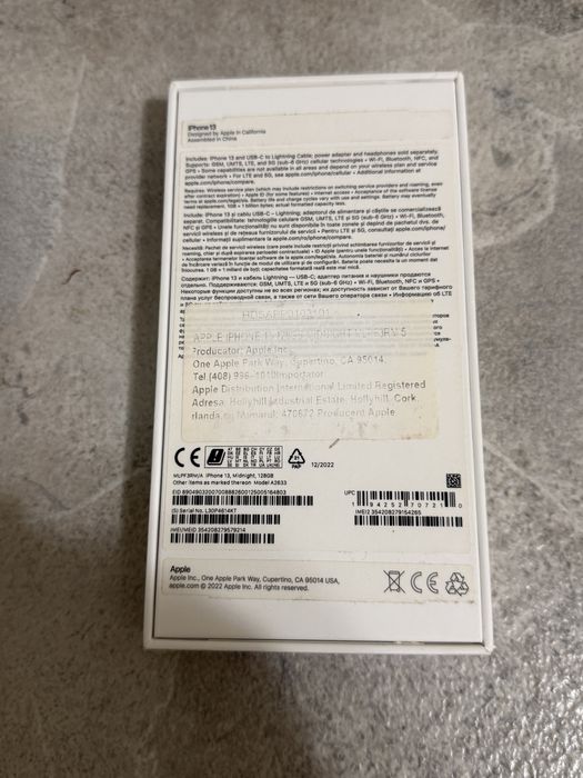 Vand Iphone 13 black