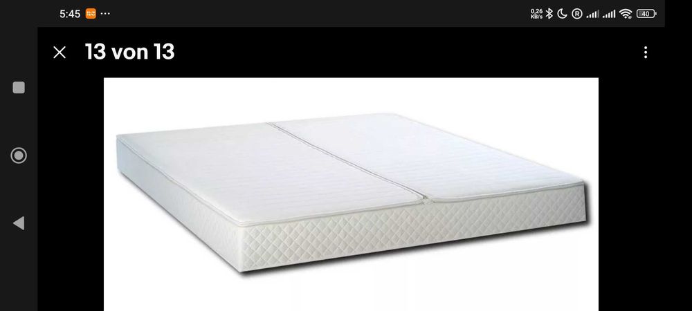 Водно легло спалня 2.20м х 2.00м