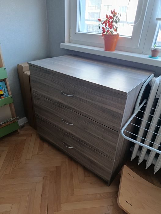 IKEA TODALEN скрин с 3 чекмеджета – отлично състояние