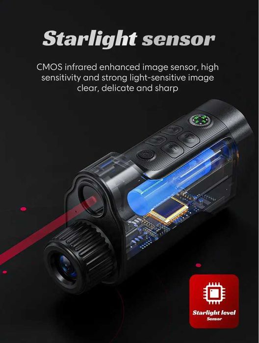 Фото-видео монокуляр видения