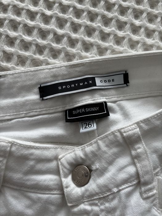 Бели дънки SPORTMAX (MaxMara)