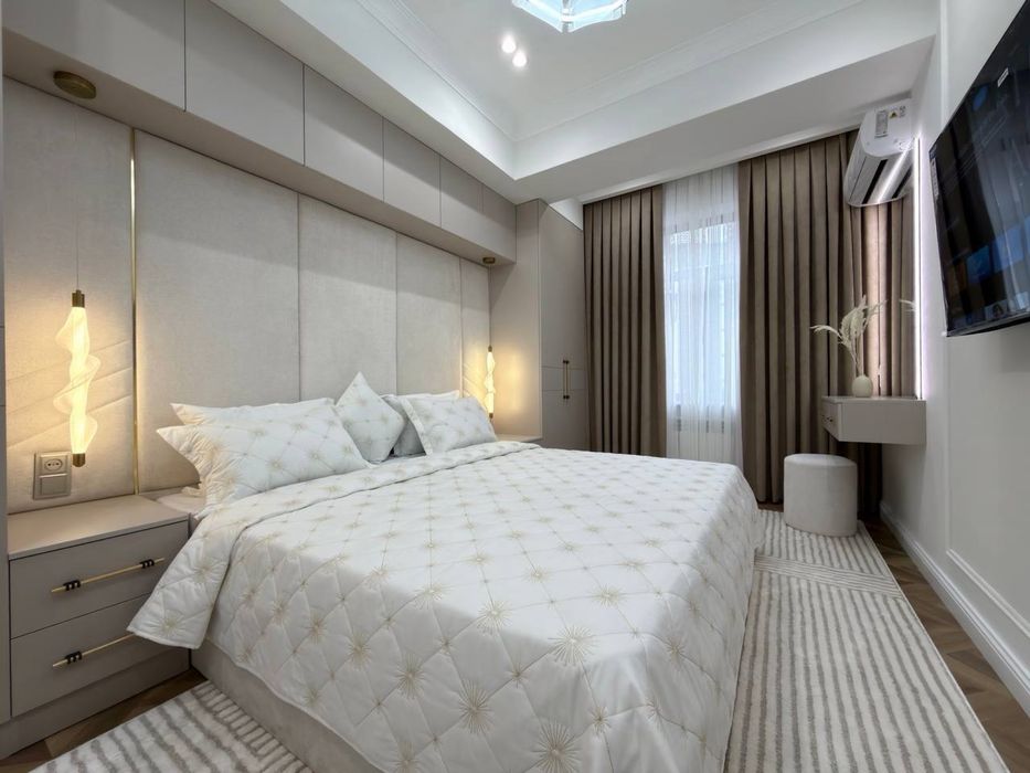 Жк "Dream House" 4/4/10 108кв.м евро ремонт с мебелью и техникой