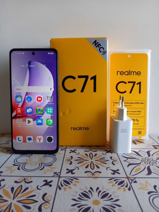 Realme C71 , 6/128, На гарантии.