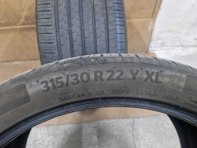 2 anvelope de vara Continental R22 315/30 DOT4421