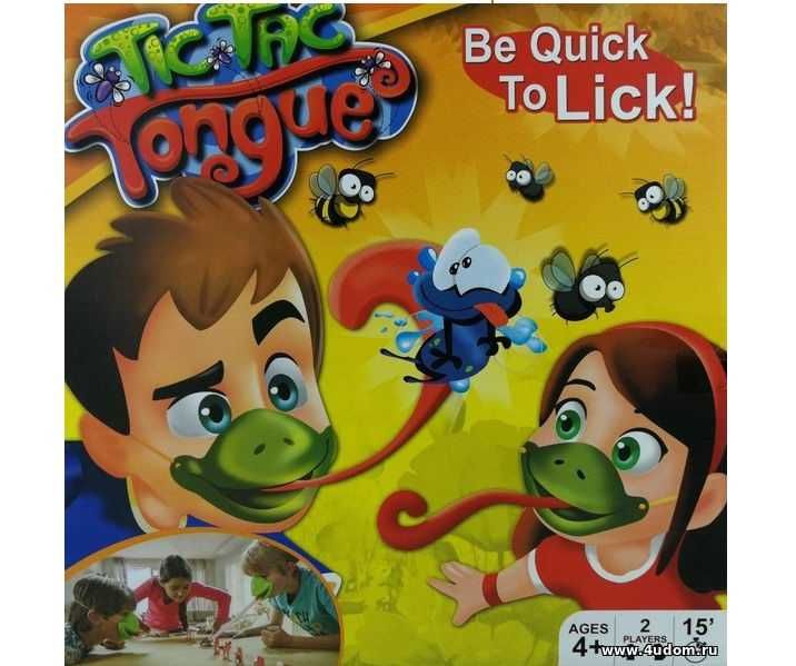 Веселая Настольная игра Хамелеон на скорость реакции