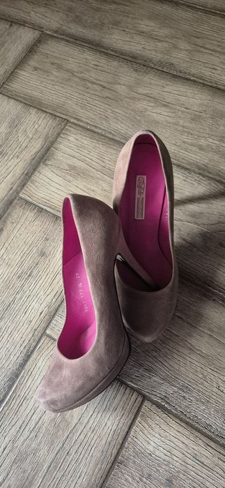 Pantofi piele întoarsă