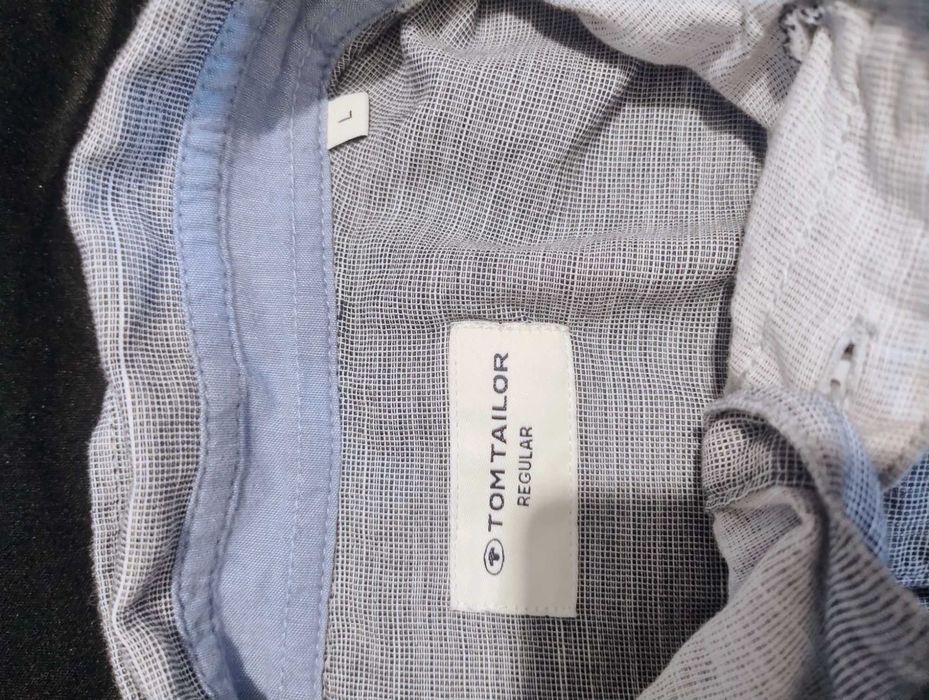 Cămașă gri mare Tom Tailor