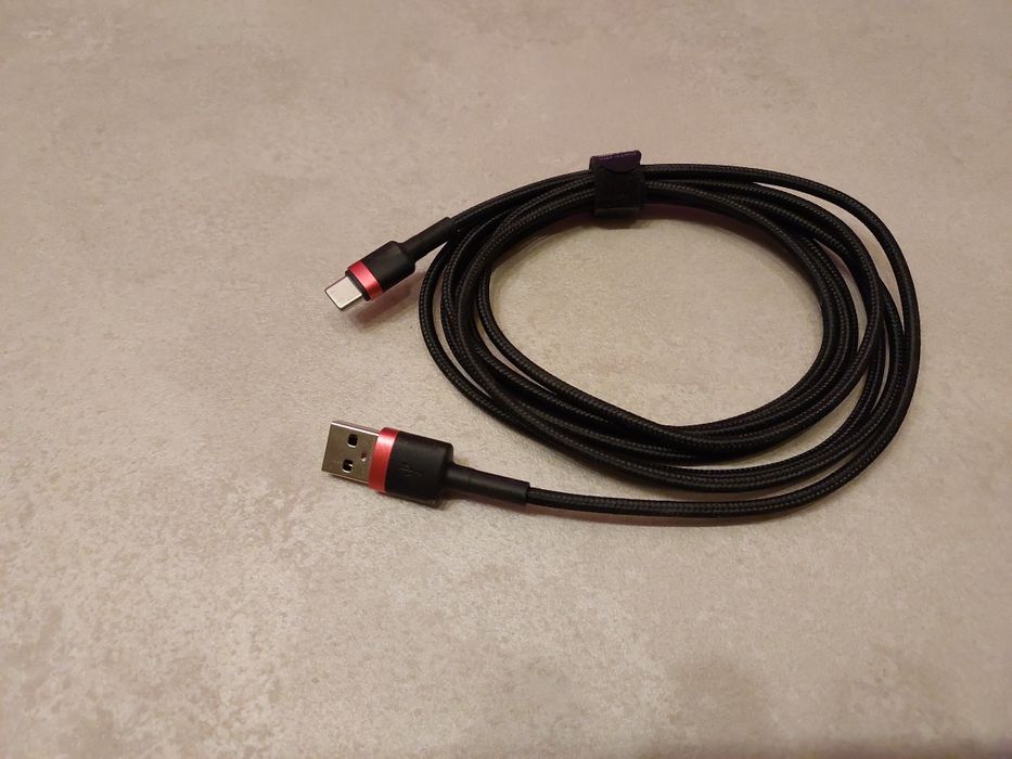 Cablu date și încărcare Baseus. USB la USB Type-C. Rapid charge. Nou