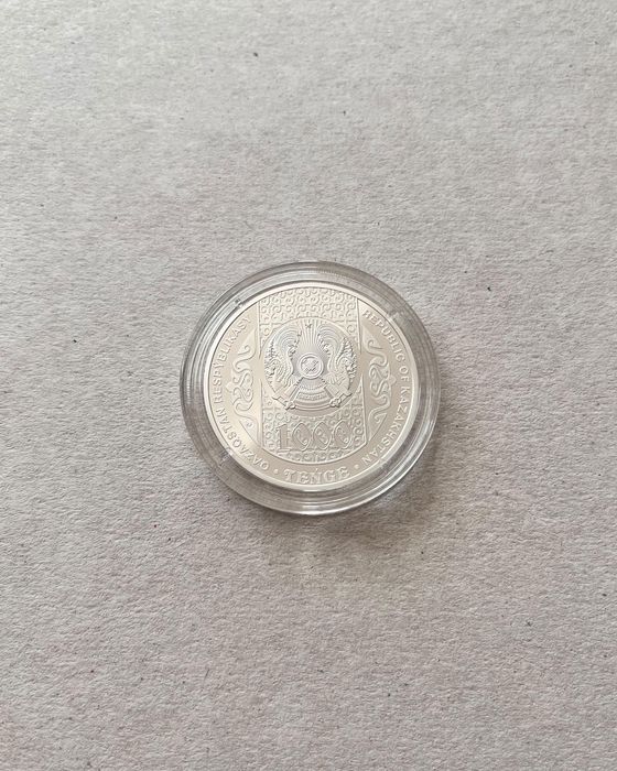 Серебряная монета 1000 тг ERYLIK