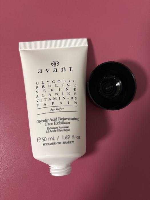 Avant glycolic Face exfoliator