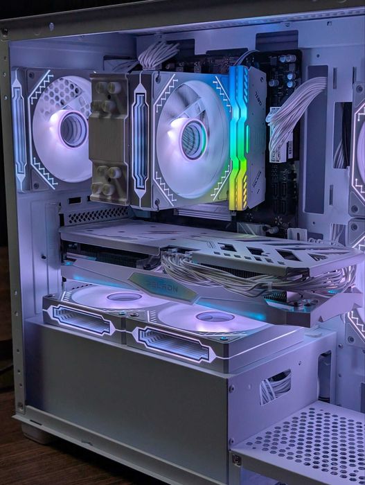 Топовый Белый Игровой пк 7500f + rtx 3070 Гарантия/рассрочка