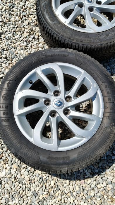 Jante Renault R16 5x114.3+Anvelope iarna Kleber 205/60/16 Megane/Scenic