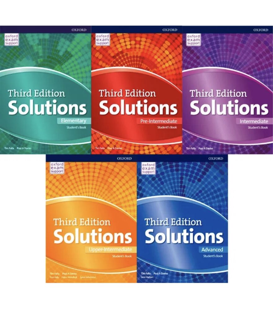 Solutions intermediate 3rd audio. Solutions Intermediate 3rd Edition уровень. Солюшенс пре интермедиат 3 издание. Солюшнс элементари 3 издание. Солюшен Аппер интермедиат 2 издание.