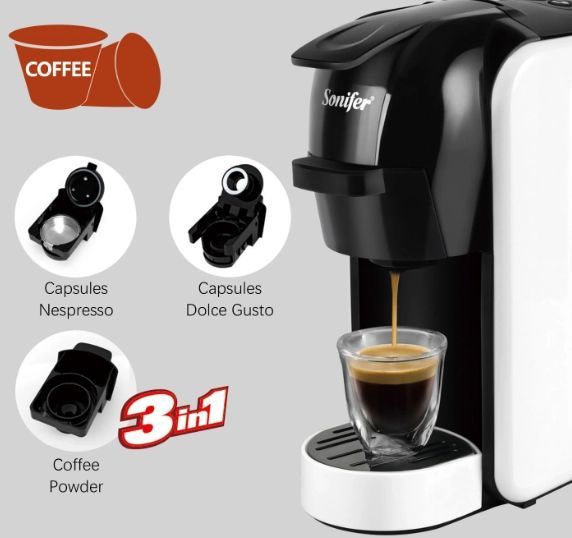 Sonifer 3в1 Капсулная Кофемашина Nespresso, Coffee sf-3539