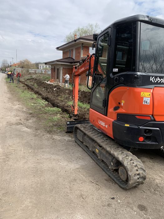 Услуги с Мини Багер Бобкат Тристранен Самосвал