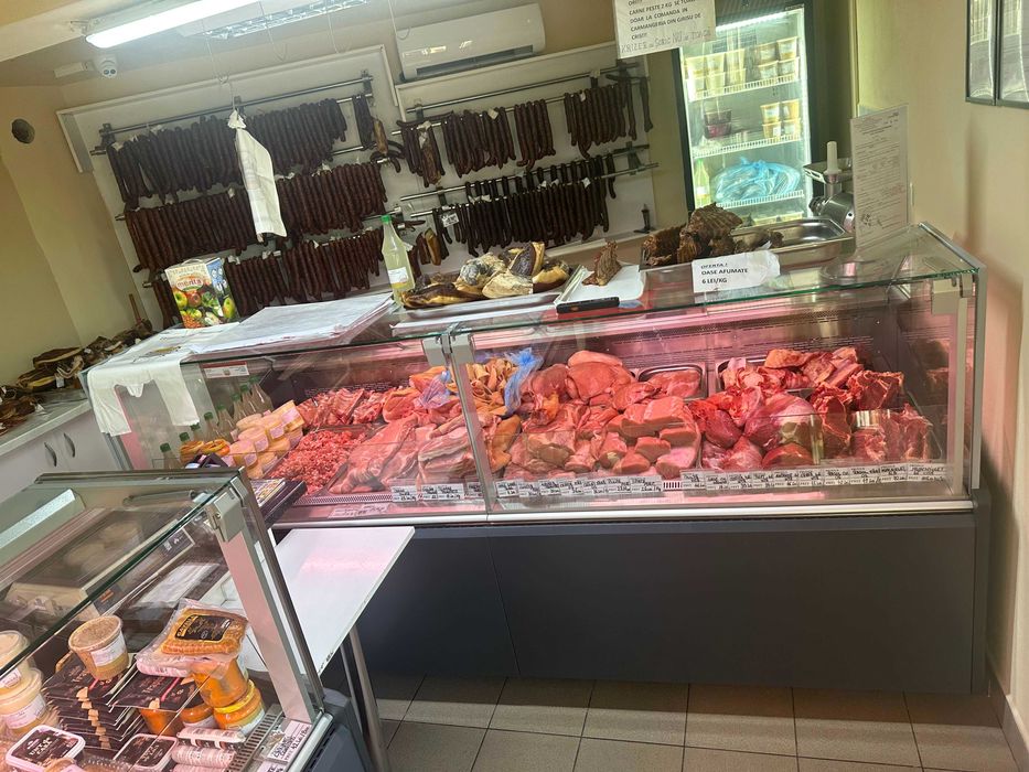 Vitrina orizontala / Mezeluri / Carne / FDI 160 cm - 90 CM expunere