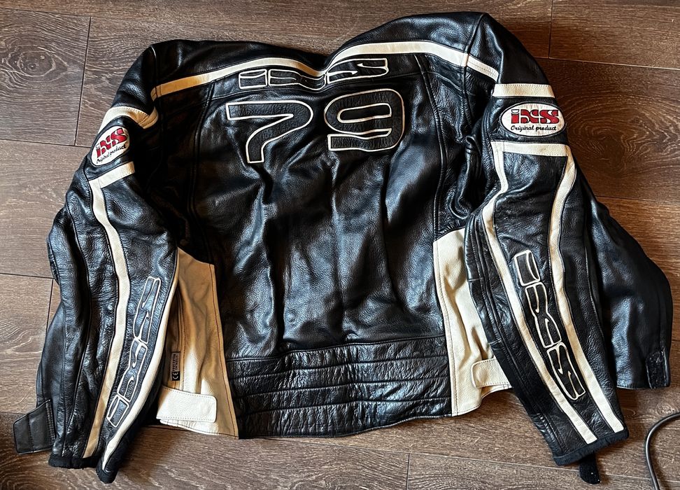 Мото яке IXS 79 Company Racing Team – естествена кожа