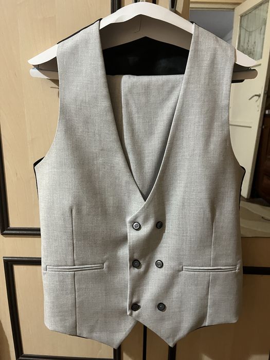 Costum bărbați 3 piese Philip Guston (sacou + vestă + pantaloni)