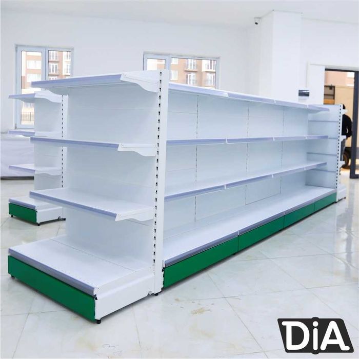 Стеллаж металлический сборный, полка стеллаж, полка металлическая asts