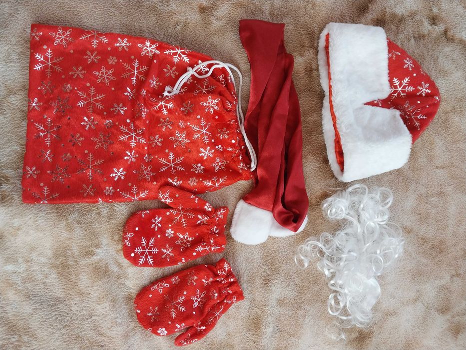 костюм деда мороза детский