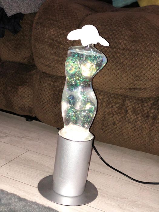 Lampa de masa  lava glitter