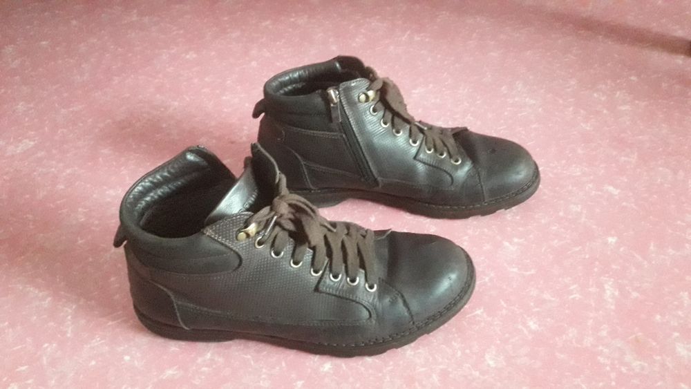 Мех Кожа - Ботинки муж 40 размер