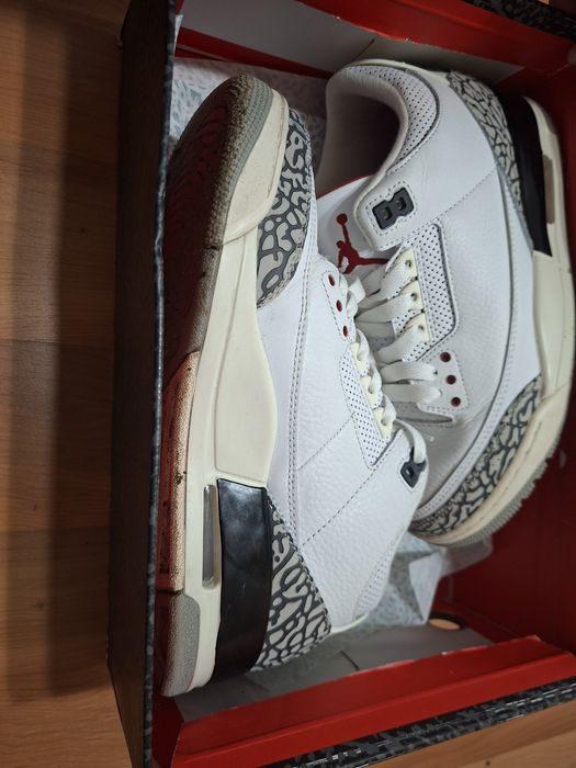 Jordan 3,white cement
