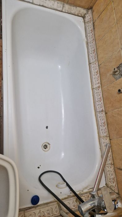 Ванна чугунная советская