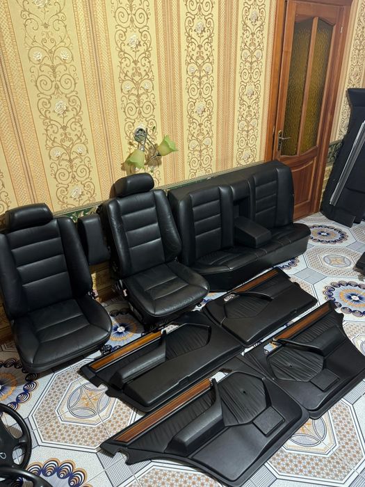 Салон на мерседес w 124 кожа