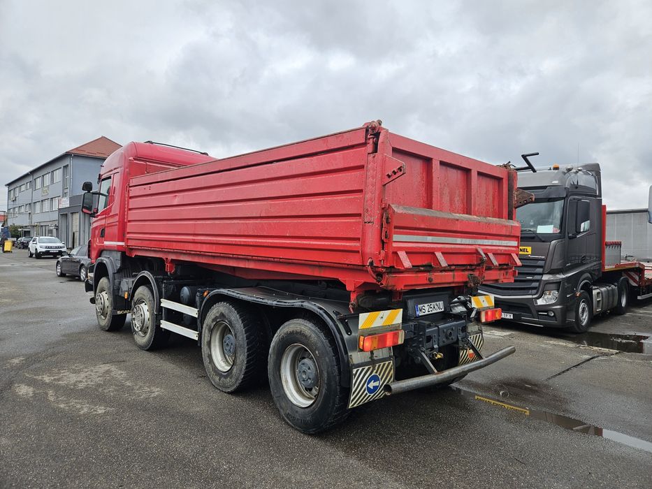 Vand Scania 8x4 Basculabil 2007 E4 Stare f buna