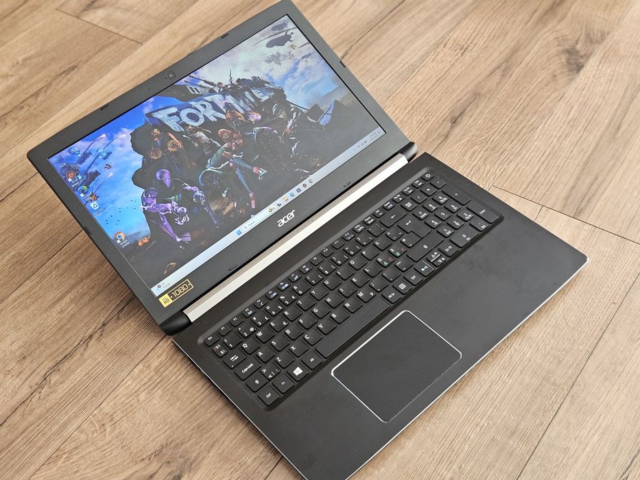 Laptop Acer gaming Intel i3 7th, SSD 256GB Nvme, 8GB DDR4, 2 placi FHD