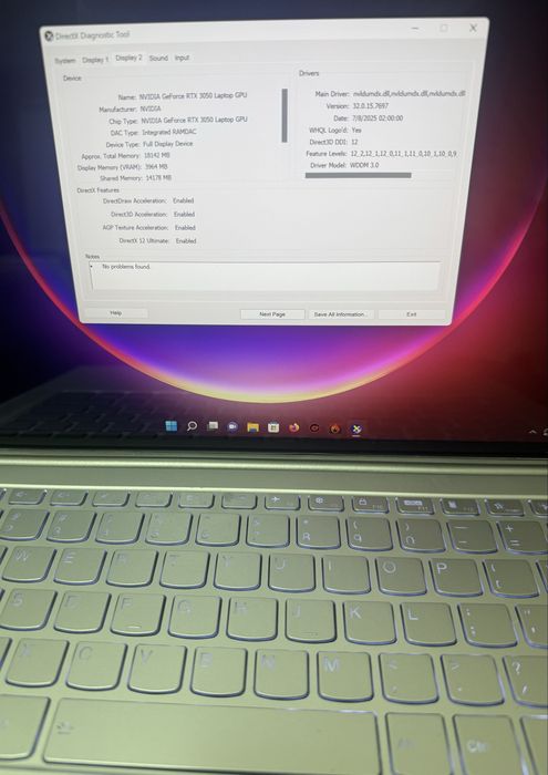 Yoga 7 PRO X RTX 3050 TouchScreen 3K RAM32 GB DDR5 Ryzen9 6900HS Nvme