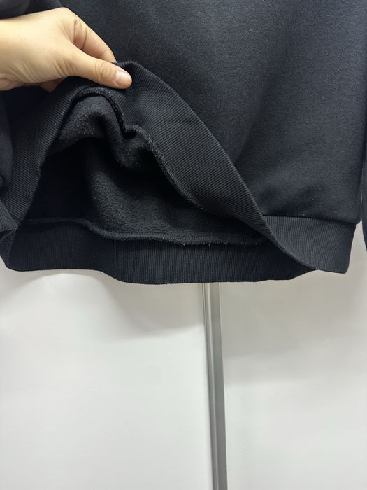 Hanorac maneci bufante negru H&M fara umeri