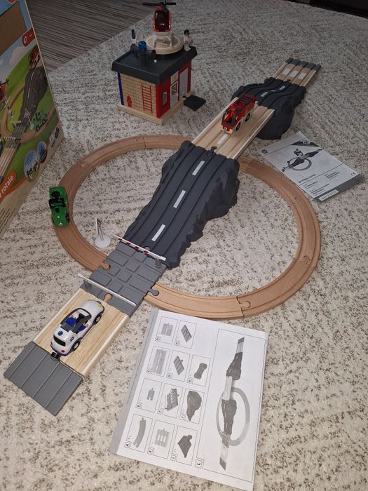 Set Playtive traseu lemn ca nou.