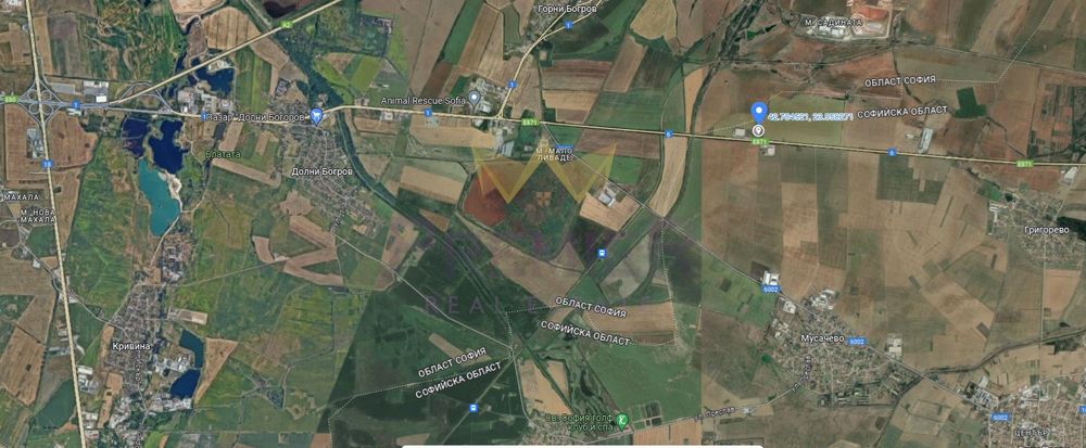 Продава се Парцел в с. Мусачево, Област София-област - 22525 кв.м за 29 €/кв.м - Снимка #2