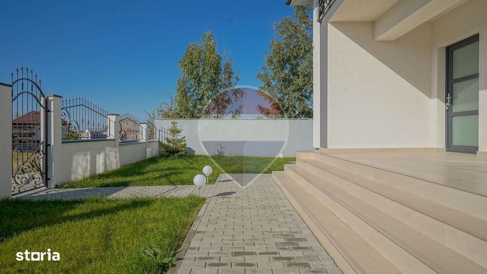 Casă modernă Bunloc, vedere Bucegi, 186 mp, comision 0
