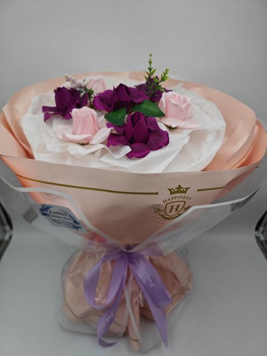 Мыльные букеты и мыльные сумчки