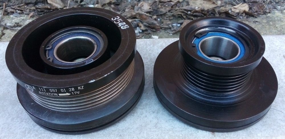 Тунинг шайби+компресори за Mercedes - Kompressor