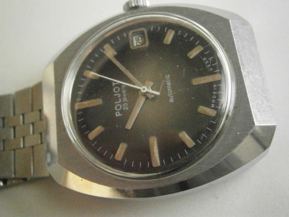 POLJOT automatic, 23 jewels, made in USSR, case 37mm, TOP!