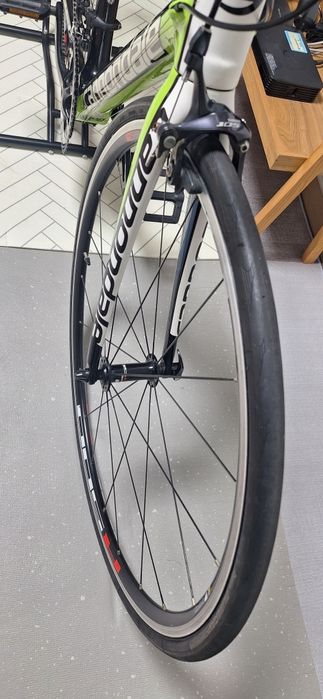 Шоссейный карбоновый велосипед Cannondale SuperSix Team Liquigas