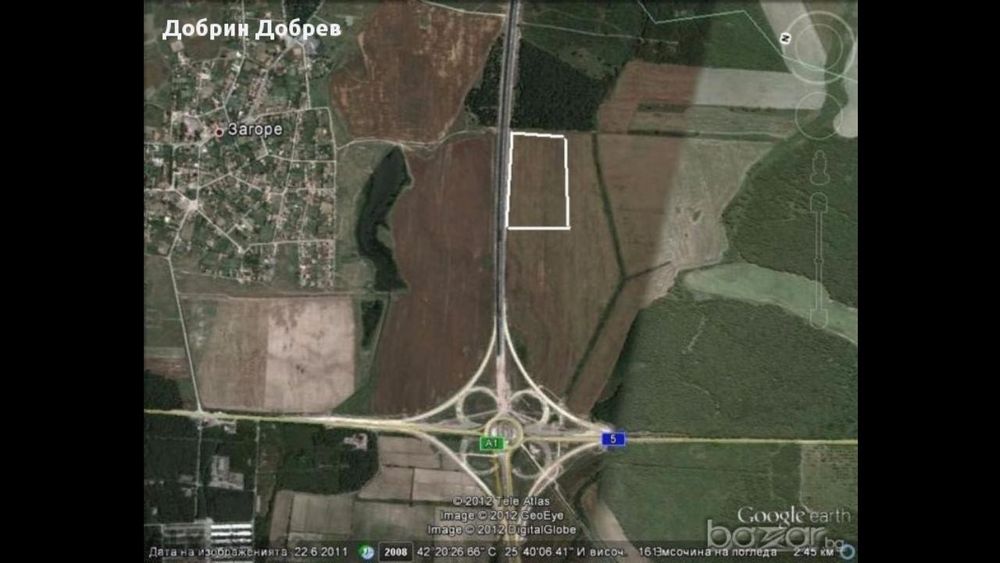 Продава се Парцел в с. Загоре, Област Стара Загора - 13000 кв.м за 28 €/кв.м - Снимка #2