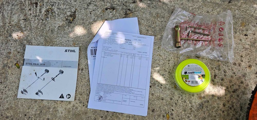 Motocoasa profesionala Stihl FS-91R impecabilă, cu acte, prim proprietar!