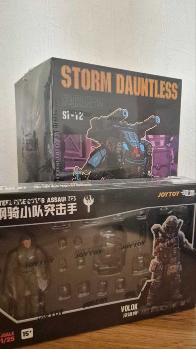 Фигурка робота с пилотом Joytoy Mecha APOC Storm ST-12