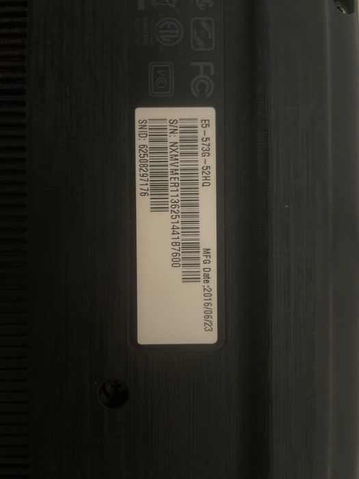 Продам ноутбук Acer Aspire