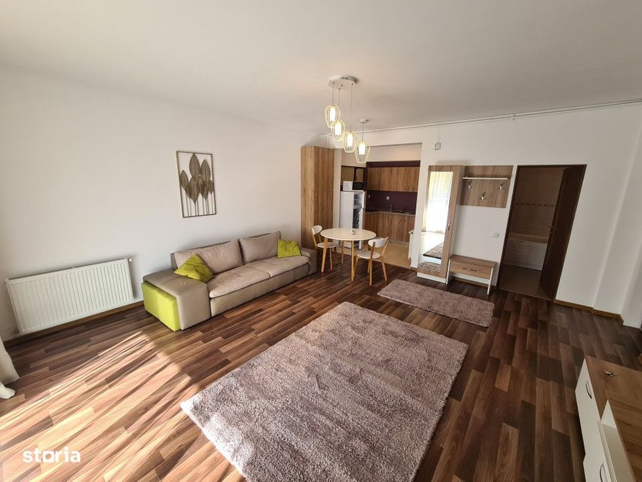 Apartament 1 camera, finisat, mobilat, utilat, complex rezidential
