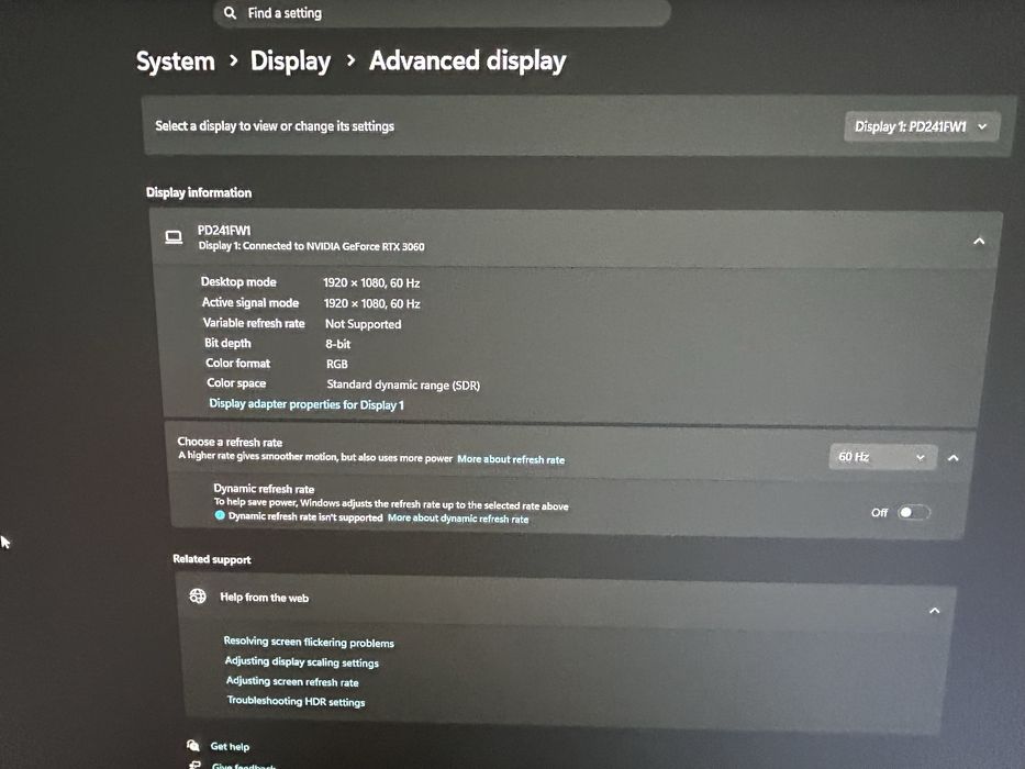 Monitor AOC 1080p